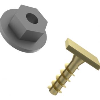 PORCA MOLDURA DOS PARA-LAMAS GM CORSA/VECTRA