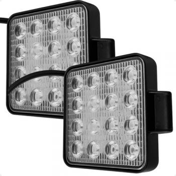 FAROL AUX QUADRADO 48W ( GROSSO )