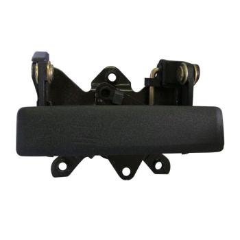 MACANETA EXTERNA DA CACAMBA PRETO TEXTURIZADO- S10 APOS 95 - COMPOSICAO: METAL / PLASTICO