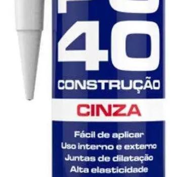 SELANTE DE POLIURETANO PU40 400GR MP CINZA - Lote: L20325 Validade: 30/10/2026