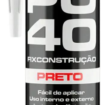 SELANTE DE POLIURETANO PU40 400GR MP PRETO - Lote: L0622506 Validade: 26/12/2026
