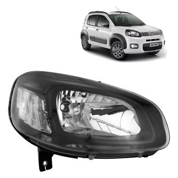 FAROL UNO 15/21 FOCO SIMPLES MASCARA NEGRA LD
