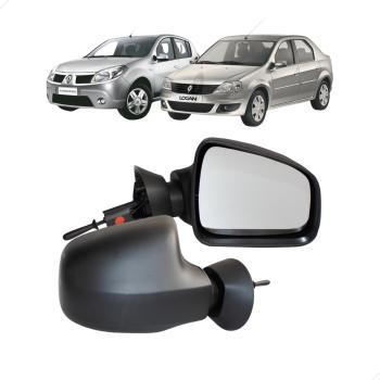RETROVISOR LOGAN/SANDERO 09/ C/C E