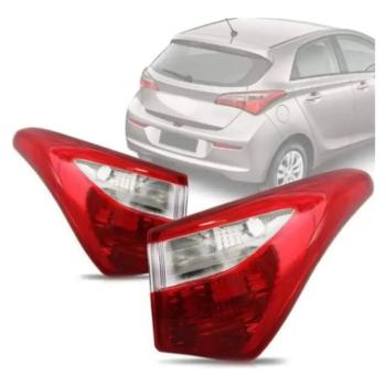 LANTERNA TRASEIRA HB20 2012/2018 CANTO LD RUBI