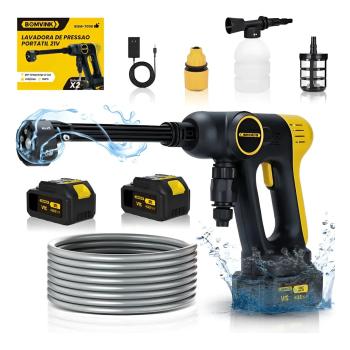 LAVADORA DE PRESSAO PORTATIL 21V:BOM-7006