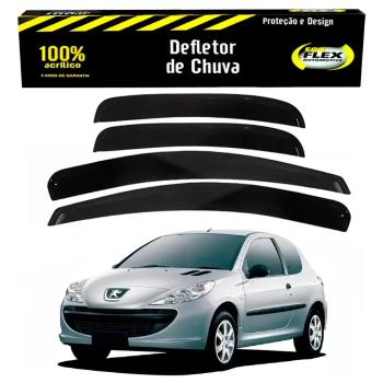 DEFLETOR DE CHUVA PEUGEOT 206/207 TODOS 4P