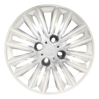 CALOTA ARO 15 PEUGEOT 208-2008 - PRATA - 15/20 CUBO ALTO