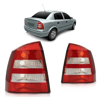 LANTERNA TRASEIRA ASTRA 2003 SEDAN BICOLOR LE