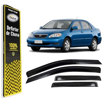 DEFLETOR DE CHUVA COROLLA SEDAN 03/07 4P