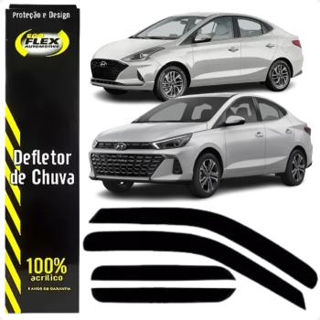 SUPER CALHA DE CHUVA NOVO HB20 SEDAN 20/26 4P