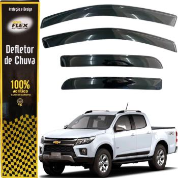 DEFLETOR DE CHUVA S-10 CAB. DUPLA 12/2026 4P