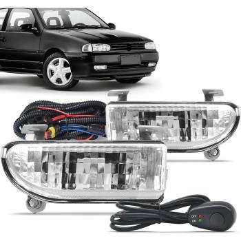 KIT FAROL DE MILHA GOL G2 96/99 BOTAO UN