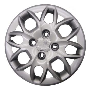 CALOTA ARO 14P PRATA MOD KA HATCH/SEDAN 2015/18