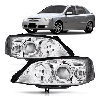 FAROL ASTRA 03/12 FOCO DUPLO MASCARA CROMADA LE