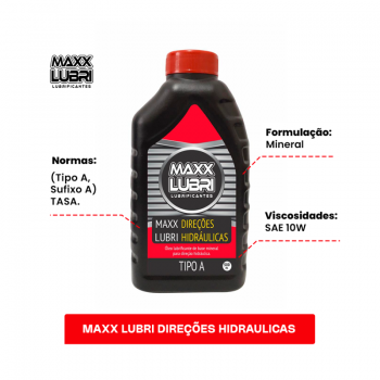 OLEO DIRECOES HIDRAULICAS MIN UN - MAXX LUBRI