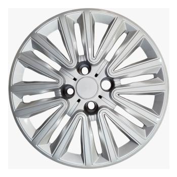 CALOTA ARO 15 PEUGEOT 208-2008 - PRATA - 15/20 CUBO ALTO