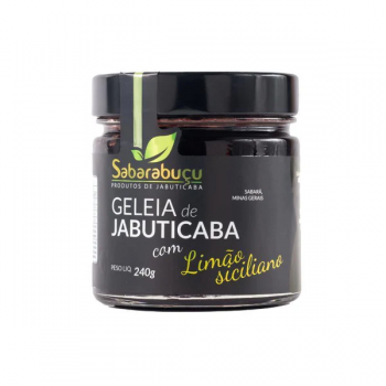 Geleia de Jabuticaba Limão Siciliano 240g