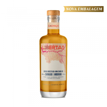 Cachaça Libertas Carvalho Americano e Amburana 750 ml