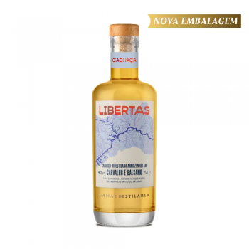 Cachaça Libertas Carvalho Americano e Bálsamo 750 ml
