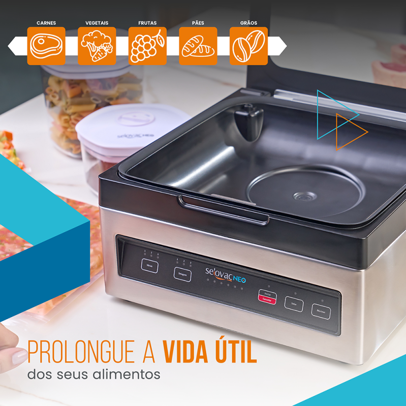 SELADORA A VACUO DE CAMARA NEO 25 - 110V