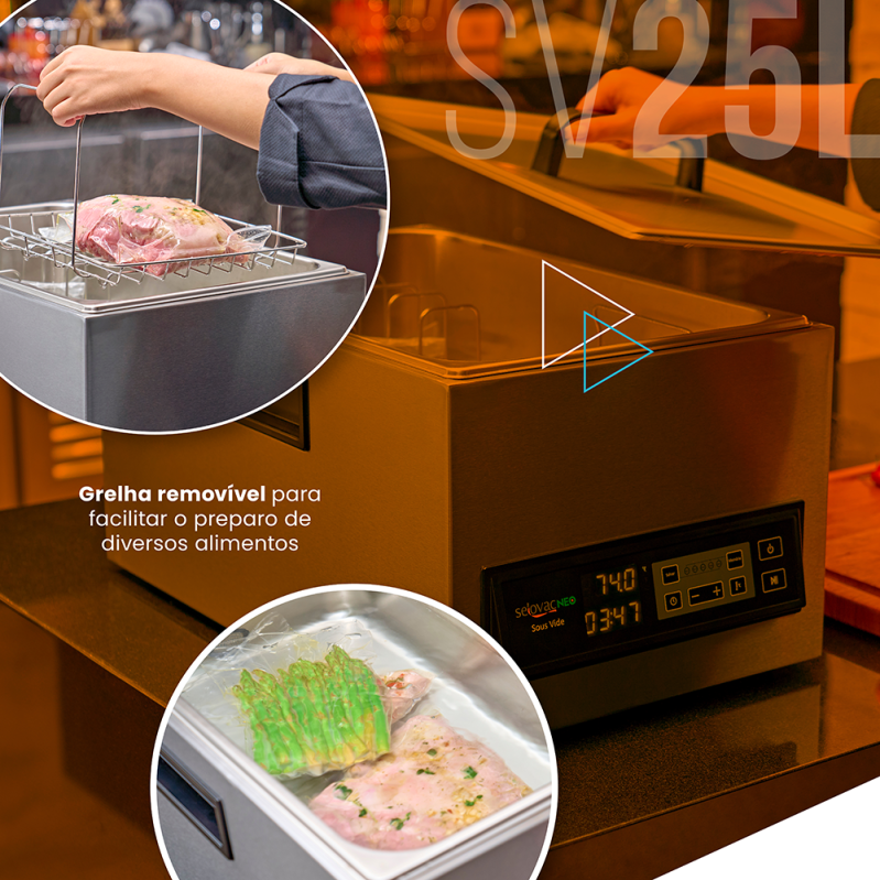 TERMOCIRCULADOR SOUS VIDE NEO 25 LITROS - 220V