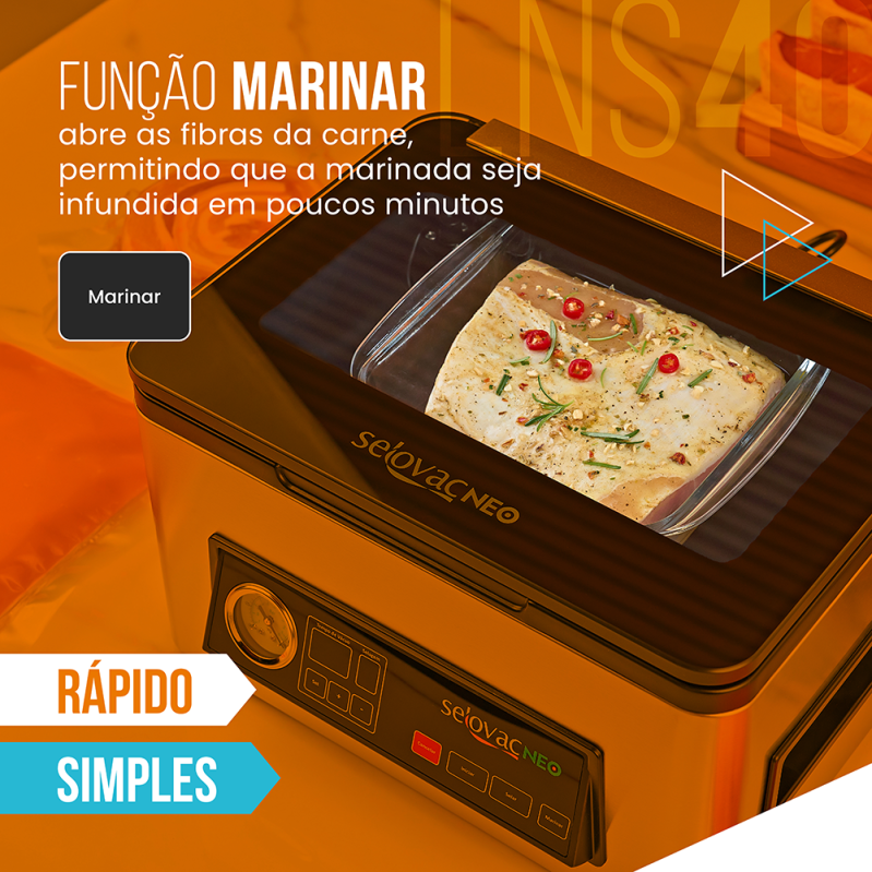 SELADORA A VACUO DE CAMARA NEO 40 - 220V