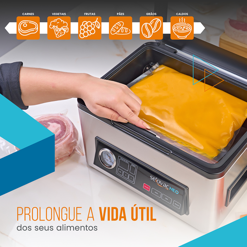 SELADORA A VACUO DE CAMARA NEO 40 - 110V
