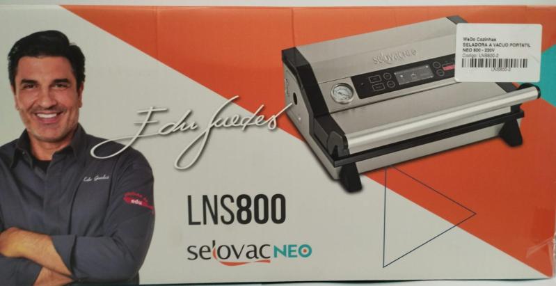 SELADORA A VACUO PORTATIL NEO 800 - 110V