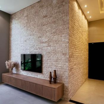 TRAVERTINO ROCK FACE 10X30 - PEDRA NATURAL