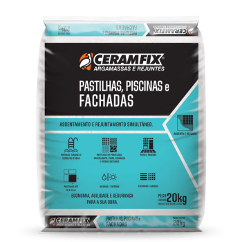 ARGAMASSA PASTILHAS PISCINAS E FACHADAS - AREIA 20KG