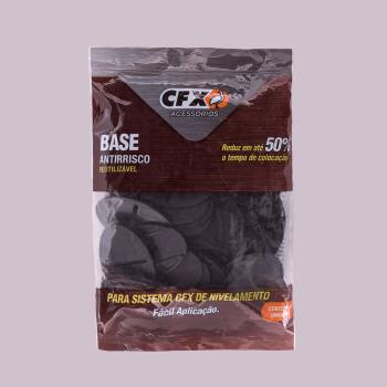CFX BASE ANTIRRISCO PARA SISTEMA NIVELAMENTO C/ 50 UNIDADES