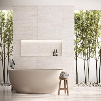 PORCELANATO ACETINADO 83X83 83067 TRAVERTINO NAVONA SATINY