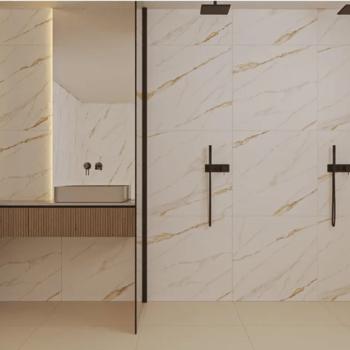 PISO RETIFICADO ACETINADO 76X76 DR76106 CALACATA OCHRE - 3,46m²