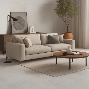 PISO RETIFICADO ACETINADO 60X60 DR60011 URBANO GRAY