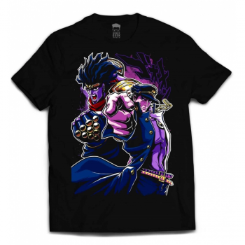 CAMISA ADULTO JOTARO KUJO - JOJOS BIZARRE