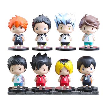 MINI ACTION FIGURE HAIKYUU VOLLEYBALL C7 UND B