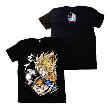 CAMISA ADULTO DRAGON BALL GOKU SSJ FT VS