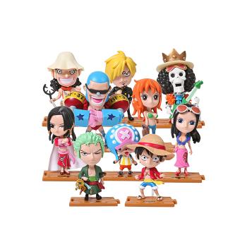 MINI ACTION FIGURE ONE PIECE BASE WOOD