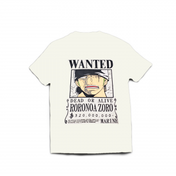 CAMISA JUVENIL ONE PIECE ZORO