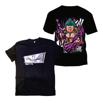 CAMISA ADULTO ONE PIECE ZORO FR VS