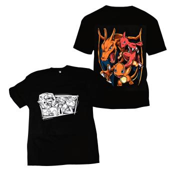 CAMISA ADULTO POKEMON CHARIZARD FT VS