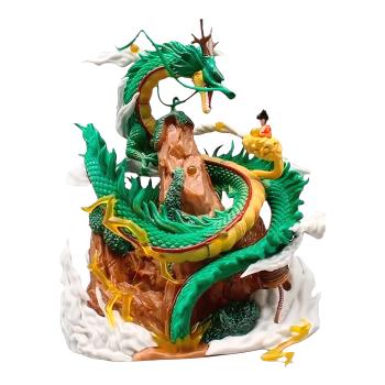 ACTION FIGURE DRAGON BALL - CENARIO SHEILONG & SON