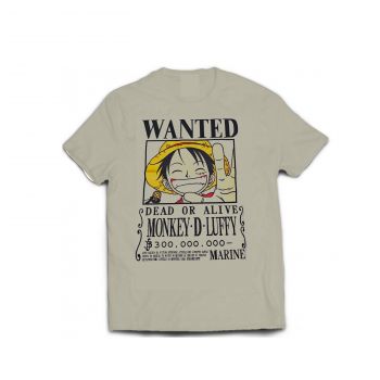 CAMISA JUVENIL ONE PIECE LUFFY