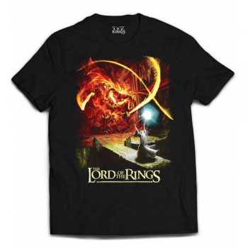 CAMISA ADULTO SENHOR DOS ANÉIS - ABISMO NEGRO