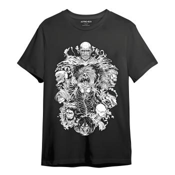 CAMISA ADULTO ATTACK ON TITAN - TITÃS