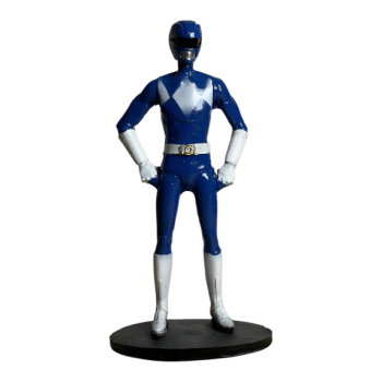 ESTATUETA RESINA POWER RANGER AZUL