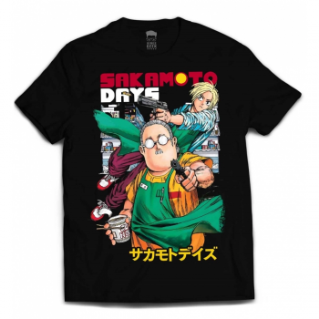 CAMISA ADULTO SHIN E TARO - SAKAMOTO DAYS