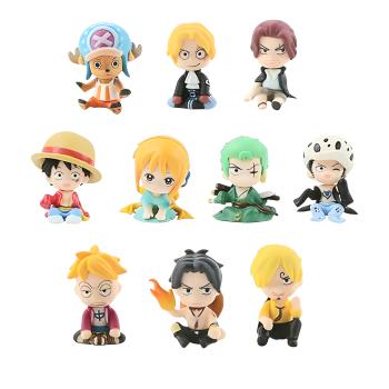 MINI ACTION FIGURE ONE PIECE LUFFY PP CHIBI UND