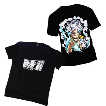 CAMISA ADULTO ONE PIECE LUFFY GEAR 5 FT VS UZI