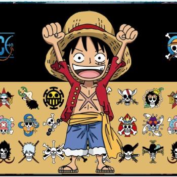CANECA PORCELANA ONE PIECE LUFFY STICKER